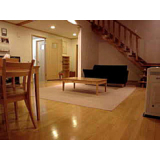 ログ風 居間・階段１－２